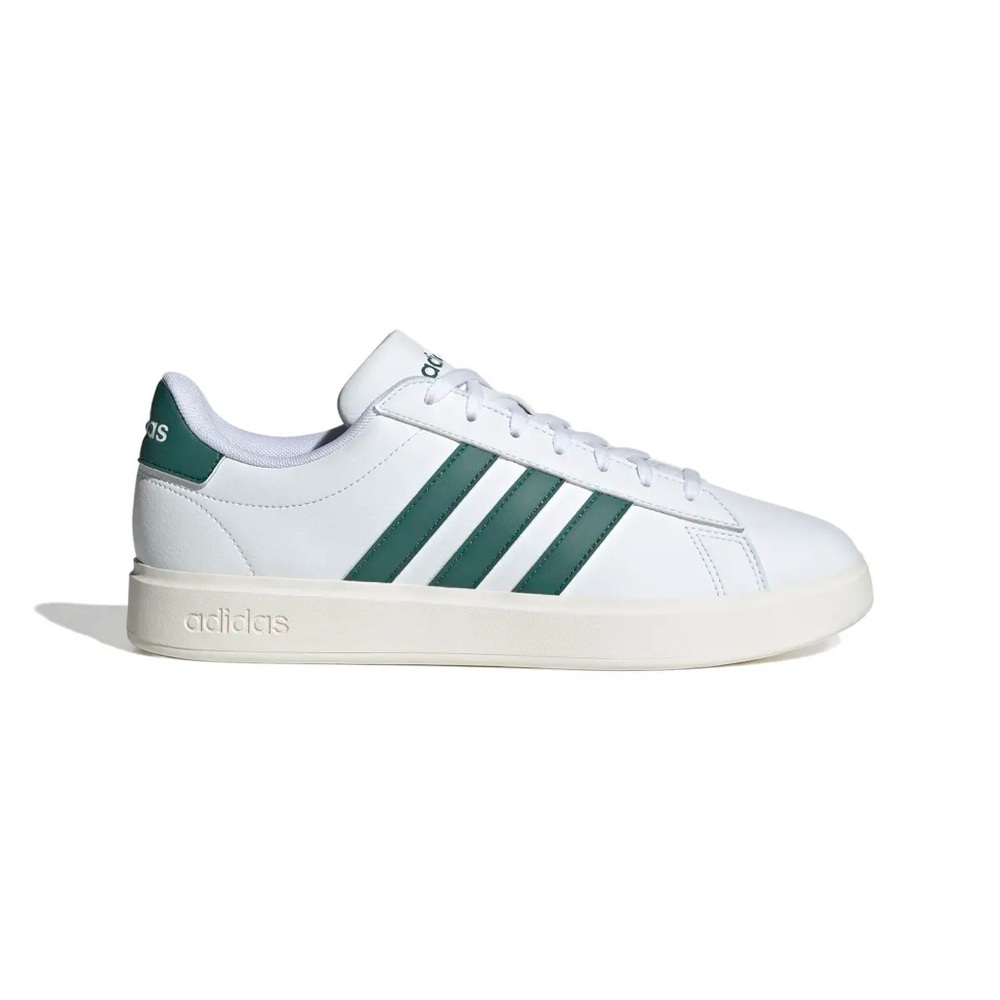 adidas White and Green Sneakers